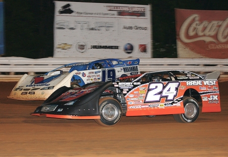 Steve Francis (19) battles Rick Eckert (24) early. (Brian McLeod)