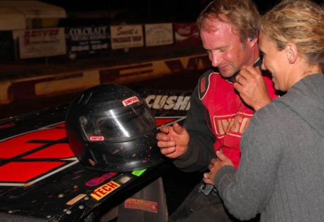 Casey Roberts reaches victory lane. (rickschwalliephotos.com)