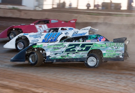 Jason Feger (25) stalks the front-row starters. (tpcphoto.com)