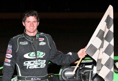 Jon Henry visits his fourth ALMS victory lane. (Steve Datema)