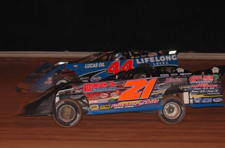 Ivedent Lloyd Jr. (21) and Earl Pearson Jr. (44). (carlsonracephotos.com)