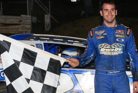 Josh Richards picks up $10,000 at Winchester (Va.) Speedway. (Clifford Dove)