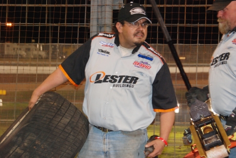 Chub Frank crew chief Brad Baum. (DirtonDirt.com)