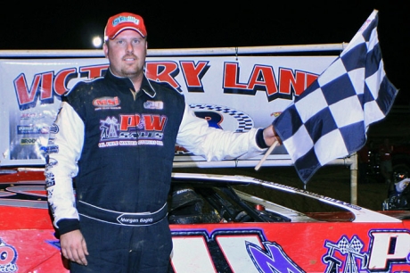 Morgan Bagley claimed his second SUPR victory at USA Speedway. (Best Photography)