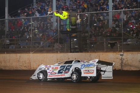 Jimmy Mars earned $5,000 at Red Cedar Speedway. (chrisburback.com)