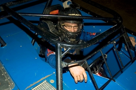 Josh McGuire is buckled in for the topless event at Brushcreek. (Rich Edwards Jr.)