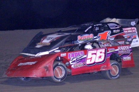 David Gentry (56) leads Jeremy Shaw (1s) at Greenville. (Best Photography)