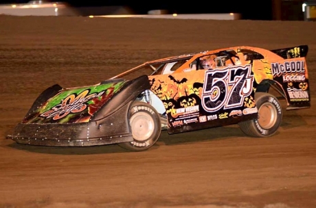 Bub McCool set fast time and won the first heat at Greenville. (photobyconnie.com)