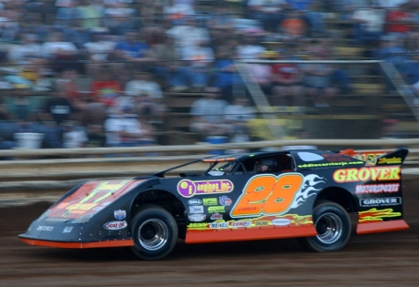 Eddie Carrier Jr. led all 100 laps at Tyler County. (Ken Cunningham)