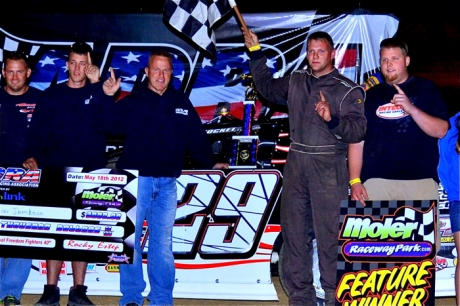 Jason Jameson earned $3,000 for his ADRA victory. (sraracingphotos.com)