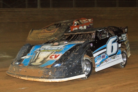 Steve Shaver heads to victory at VMS. (Lee Hardie)