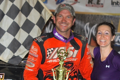 Brian Birkhofer ended a season-long winless streak with his Paducah win. (Richard Cunningham)