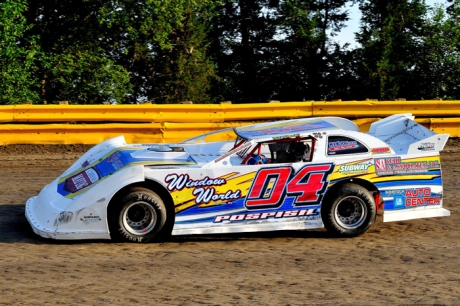 Tad Pospisil is enjoying his best season in a Late Model. (racedayprints.com)