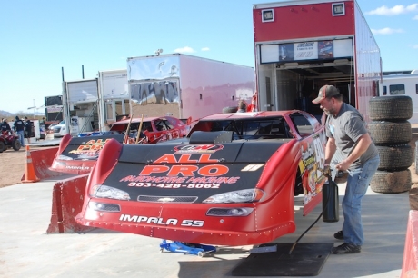 Lewis Racing of Colorado is fielding cars for Scott Lewis and Bumper Jones in Tucson, Ariz. (DirtonDirt.com)