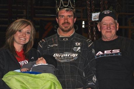 Jonathan Davenport won a career-high $30,000 at Lancaster. (DirtonDirt.com)