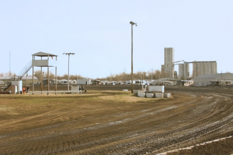 A look at the Farmer City oval Friday afternoon. (Jim DenHamer)