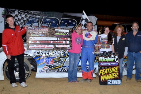 Duane Chamberlain won May 24's ADRA race at Moler. (sraracingphotos.com)