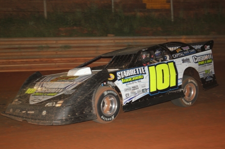 Casey Roberts heads for a hometown victory. (Howard Lawson)