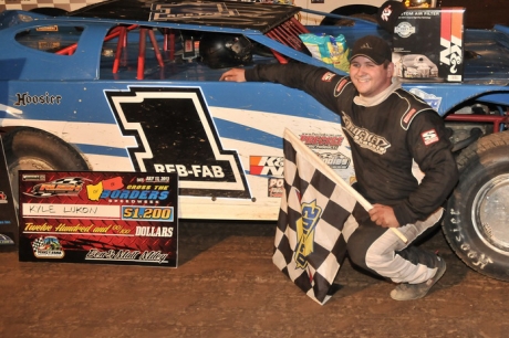 Kyle Lukon won at Pittsburgh. (Frank Wilson)