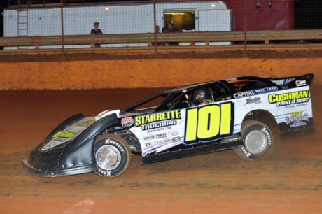 Casey Roberts heads to victory at Lavonia. (Heather Rhoades)