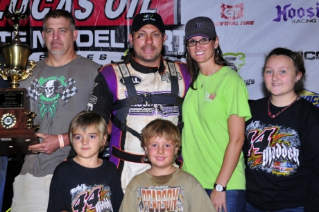 Chris Madden claimed his third Lucas Oil victory of the season. 
(focusedonracing.com)
