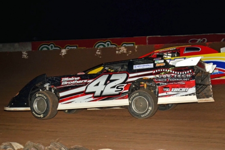 Don Shaw won at Canyon Speedway Park. (Rob Hargraves)