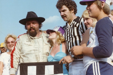 Mike Duvall after his World 100 win. (Dean Malone)