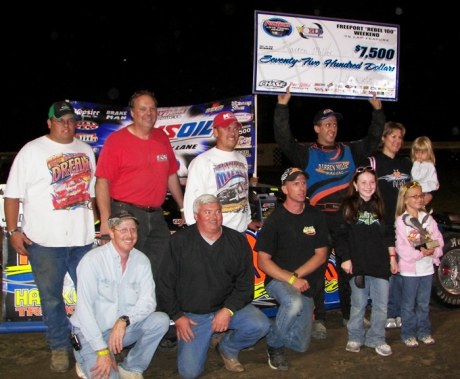 Darren Miller earned $7,500 in Freeport, Ill. (Craig Dusing)