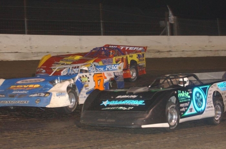 Scott Bloomquist (0) is a three-time Topless 100 winner. (Brian McLeod)