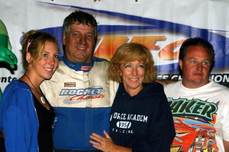 Baker celebrates at PPMS. (Ken Cunningham)