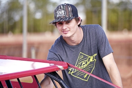 Wil Herrington at Deep South Speedway. (Brian McLeod/Dirt Scenes)