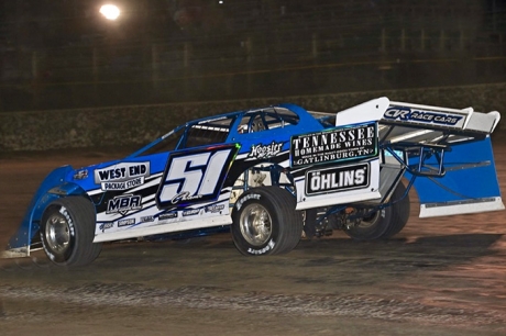 Mack McCarter had two podium runs at Volusia. (Brian McLeod/Dirt Scenes)