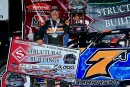 Shane Sabraski captured May 30&#039;s Structural Buildings WISSOTA Challenge Series victory at Fiesta City Speedway in Montevideo, Minn. (Alex Ostenson/AOK Photography)