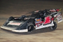 Kylan Garner led all 15 laps for a $4,000 Nutrien Ag Solutions POWRi Revival Super Dirt Series victory Aug. 16 at the Belleville (Kan.) High Banks. (Justin Sly)