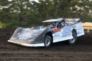 Jeff Aikey won Sept. 13&#039;s Karl Chevrolet Pro Late Model Tour finale at Benton County Speedway in Vinton, Iowa, earning $3,500. (Black Hat Photography)