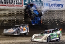 Hudson O&#039;Neal wasn&#039;t injured in a violent, tumbling wreck Sept. 18 at Knoxville (Iowa) Raceway. Garrett Alberson won the Lucas Oil Series feature. (heathlawsonphotos.com)