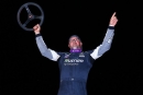 Jonathan Davenport celebrates his $50,000 FloRacing Night in America presented by Kubota sweep Nov. 15 at Senoia Raceway. (joshjamesartwork.com)