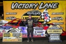 Bobby Pierce in victory lane after winning March 28's WoO-sanctioned Billy Clanton Classic at Senoia (Ga.) Raceway. (Kevin Prater)