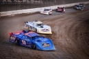 Nick Hoffman was among World of Outlaws Late Model Series heat winners May 17 at Bedford (Pa.) Speedway. (Emily Schwanke/woolms.com)