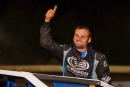 Zach Milbee won June 12's Burlile Ohio Valley Late Model Dirt Series event at Hilltop Speedway in Millersburg, Ohio. (Josh Wilson)