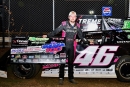 Bryson Mitchell won July 4's $4,000 finale of the Bama 100 at Xtreme Speedway in Moulton, Ala. He won the previous night's $2,000 tuneup. (Zackary Washington/Simple Moments Photography)