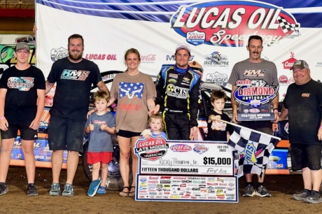 Thornton's winning Koehler Motorsports team. (Todd Boyd)
