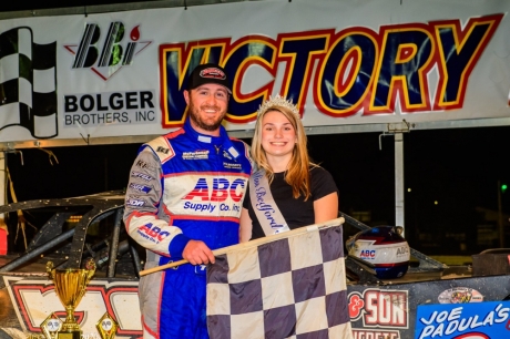Trever Feathers at Bedford Speedway. (Jason Walls/wrtspeedwerx.com)