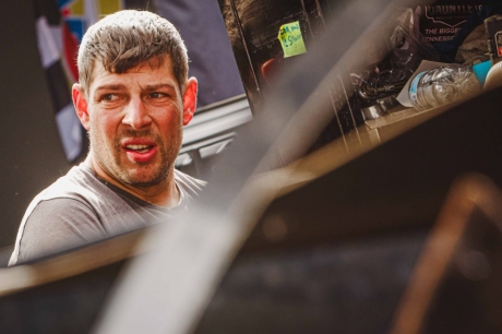 Kyle Strickler at Charlotte. (Zach Yost)