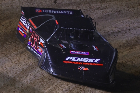 Chris Madden on his way to victory. (Josh James)