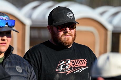Benji Hicks at Screven Motor Speedway. (Kevin Ritchie)