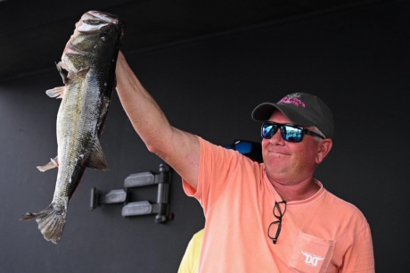 Boom Briggs had the biggest catch. (Emily Schwanke/woolms.com)