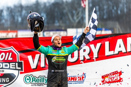 Ricky Thornton Jr. celebrates at Atomic. (Heath Lawson)