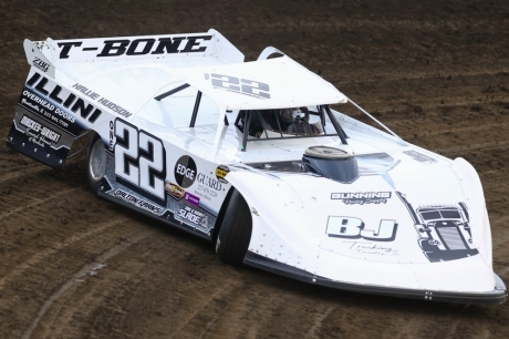 Timmy Dick wheeling around Farmer City. (Josh James)