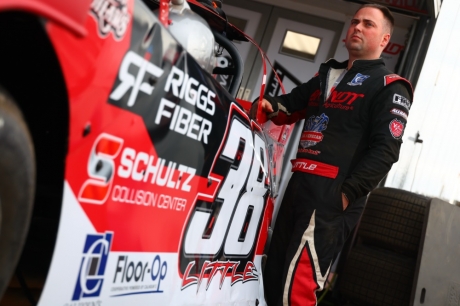 Illinois driver Jake Little. (joshjamesartwork.com)